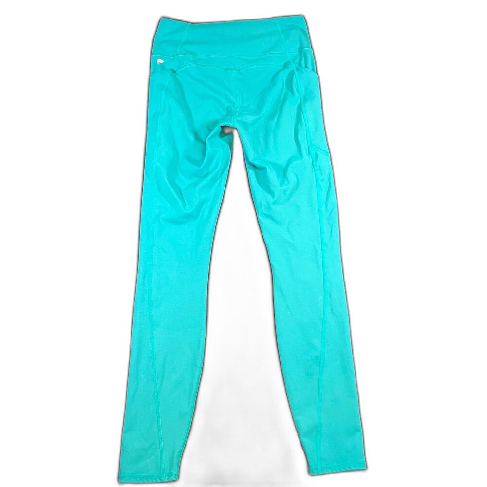 Fabletics Pureluxe Leggings With Pockets Green Abyss Small
